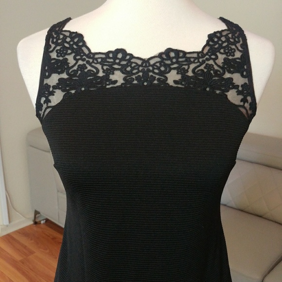 Arrogant Cat Skater Dress with Lace Trim size 6 - Picture 4 of 7